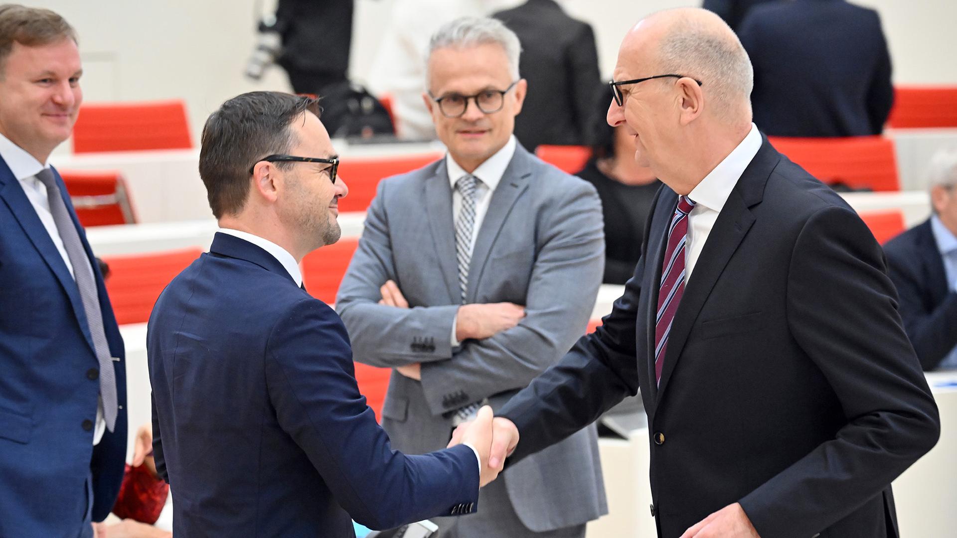 SPD und CDU in Brandenburg wollen über Koalition verhandeln