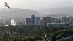 Panorama von Duschanbe, Tadschikistan