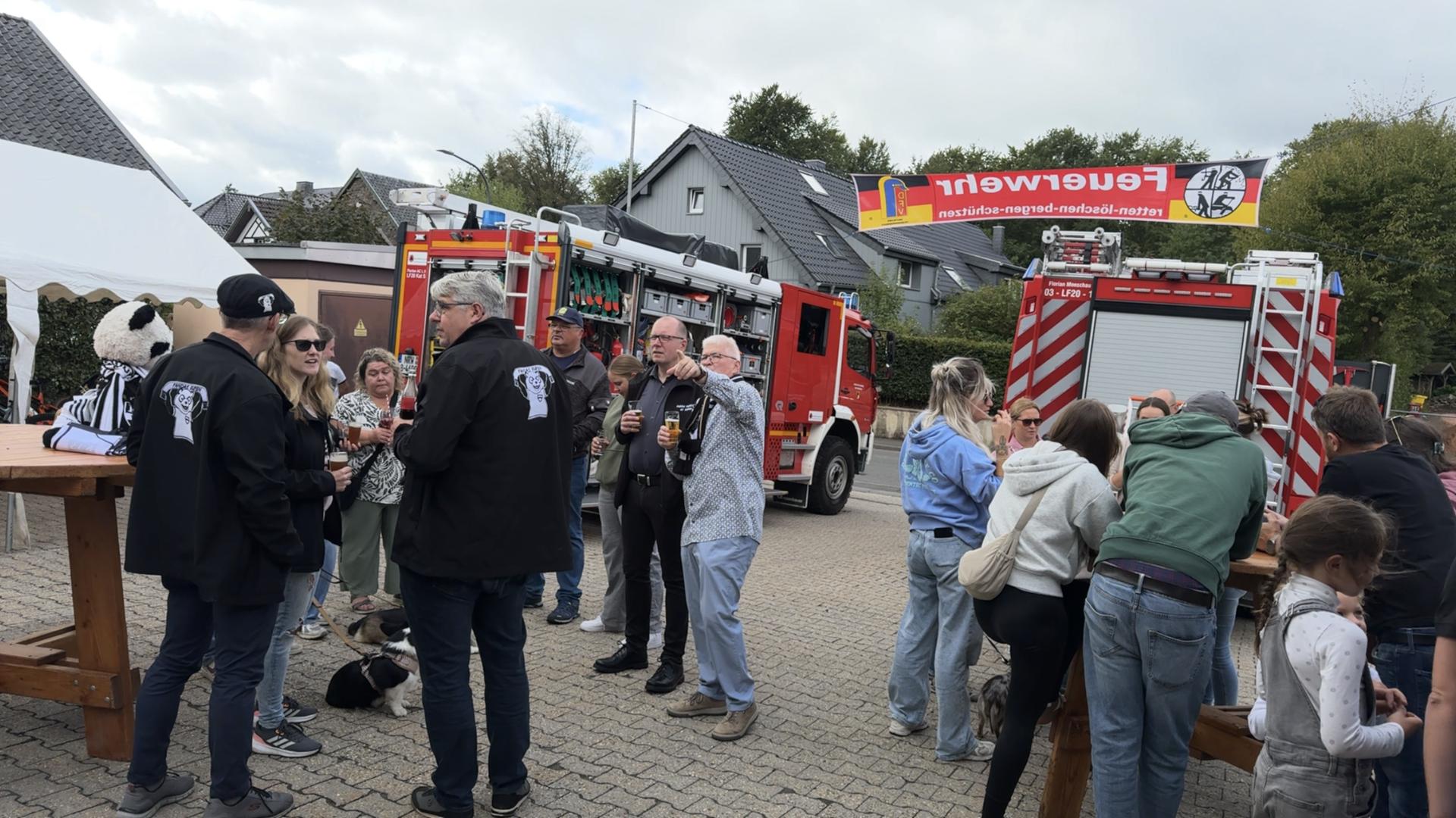 Feuerwehr Kalterherberg hat wieder Zeit zum Feiern