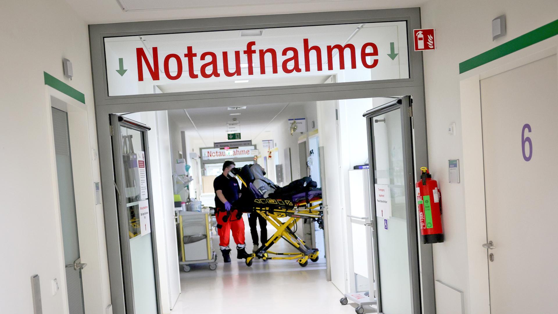 Blick in die Zentrale Notaufnahme des Albertinen Krankenhauses in Hamburg | dpa