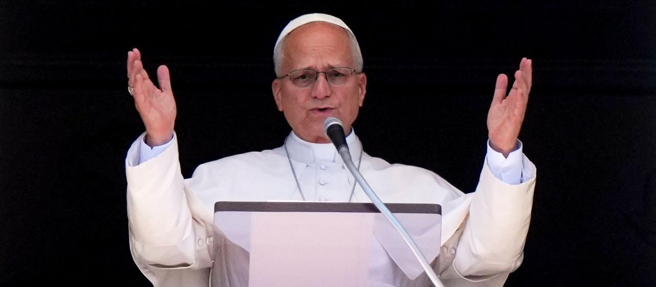 Papst Leo XIV. erteilt seinen Segen