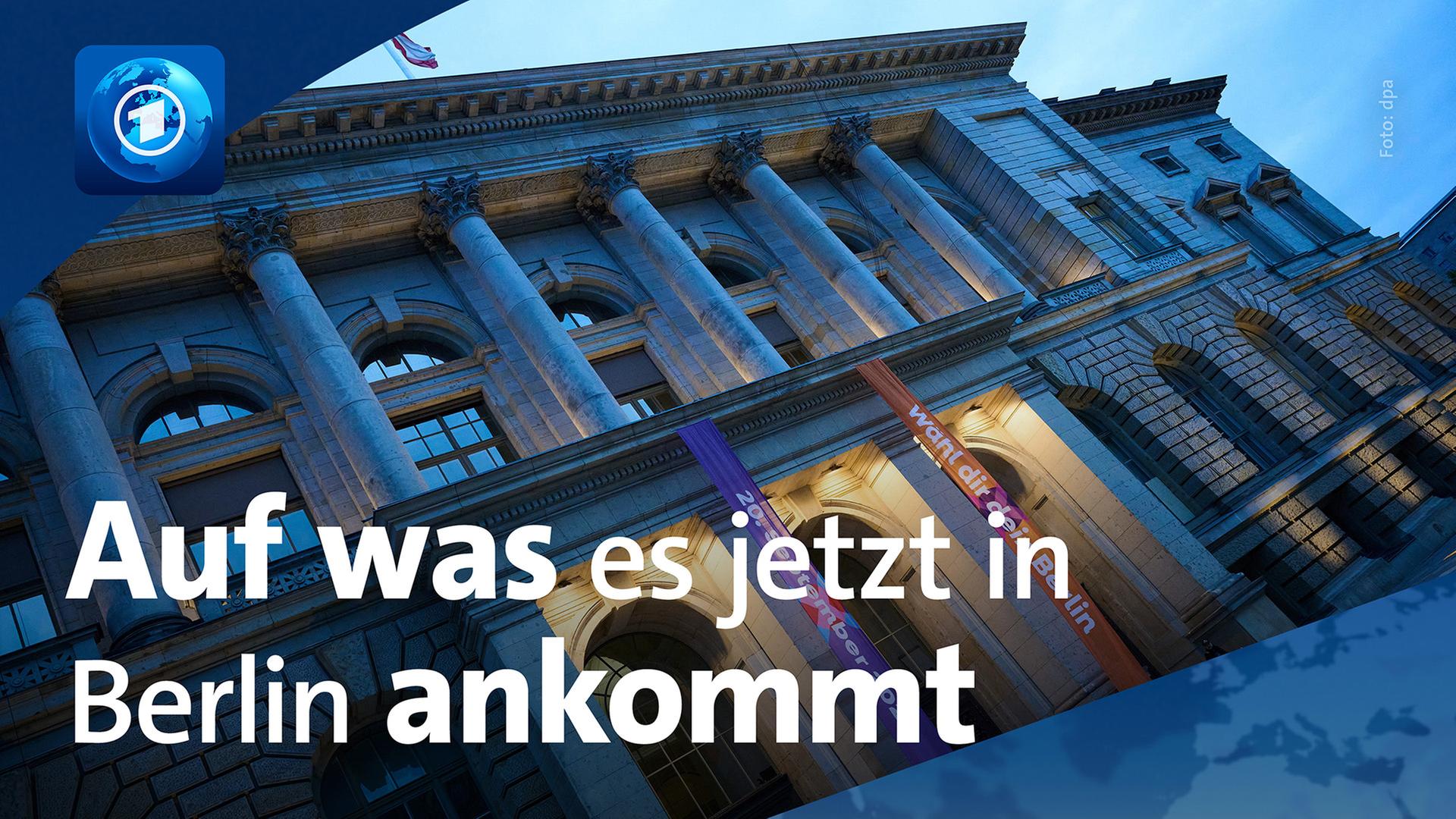 Abgeordnetenhaus in Berlin | dpa / ARD-aktuell