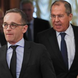 Heiko Maas und Sergej Lawrow