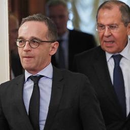 Heiko Maas und Sergej Lawrow