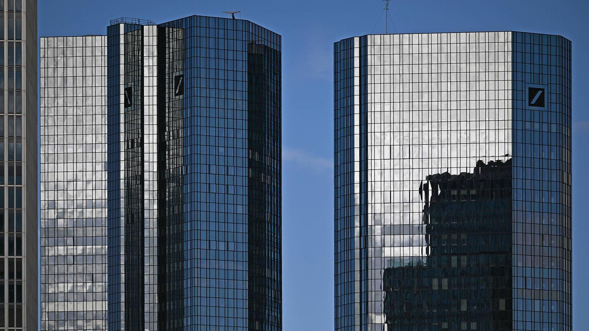 Gebäude der Konzernzentrale der Deutschen Bank in Frankfurt. | picture alliance/dpa