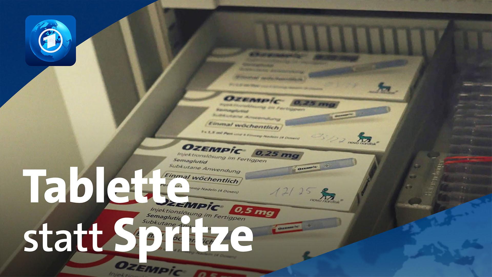 Verpackungen von Ozempic. | ARD-aktuell