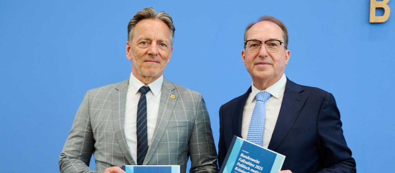 Holger Münch und Alexander Dobrindt