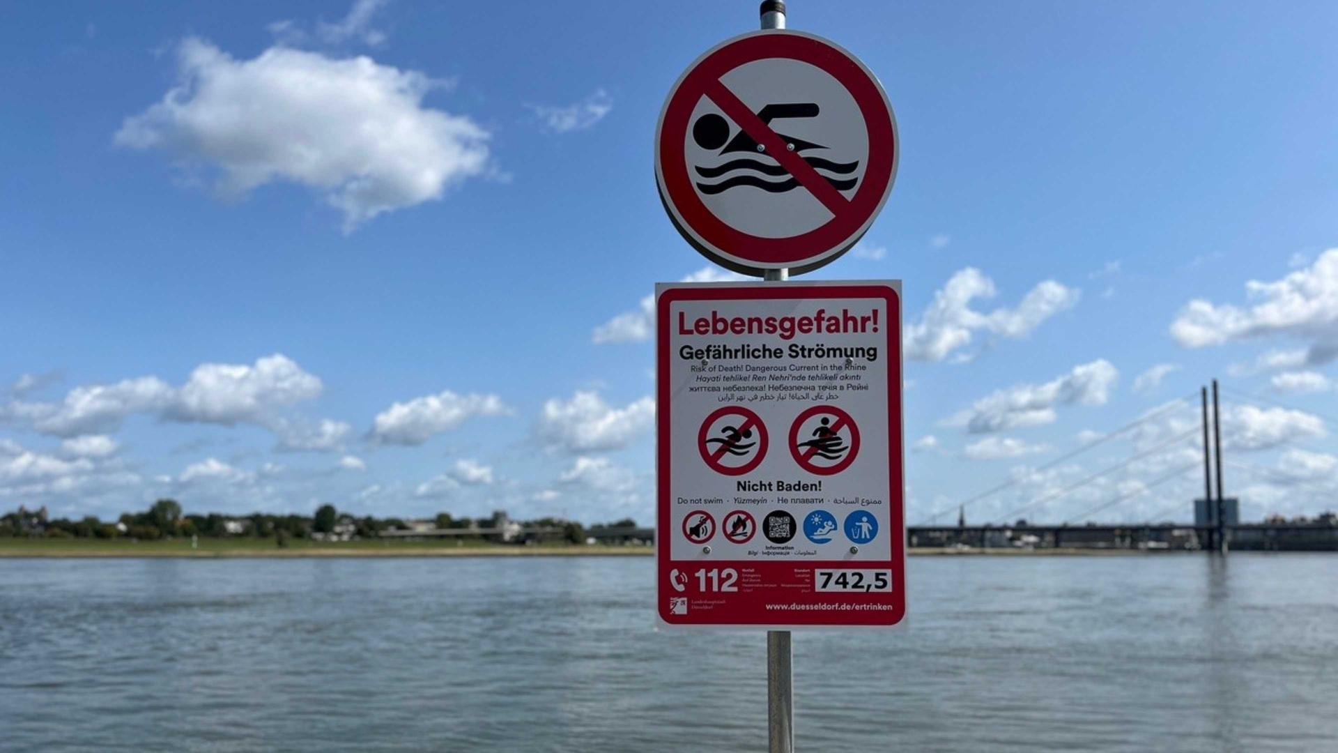 48 Menschen sind 2025 in NRW bei Badeunfällen ums Leben gekommen