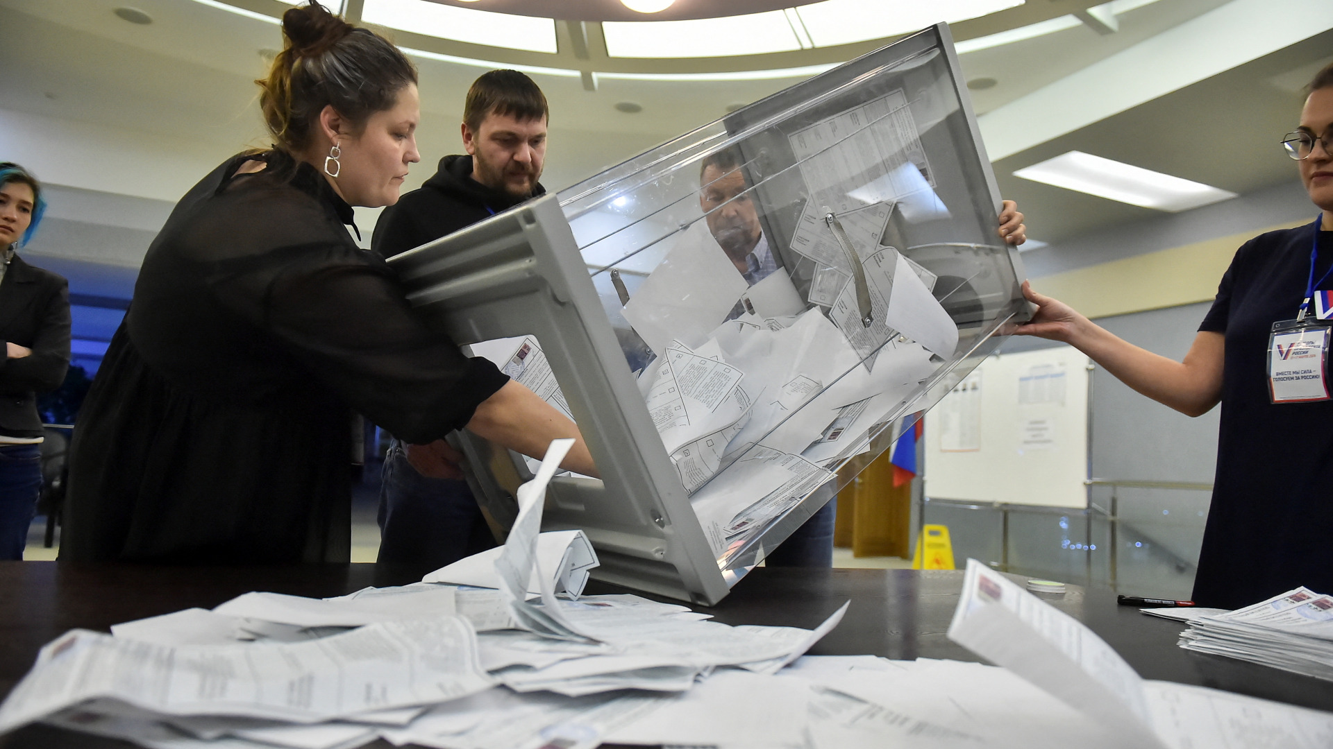 Präsidentenwahl in Russland Putin soll mit gut 87 Prozent gewonnen