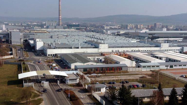 Die Fabrik von Skoda Auto in Mlada Boleslav nahe Prag (Tschechien). (Archivbild: 29.03.2004)
