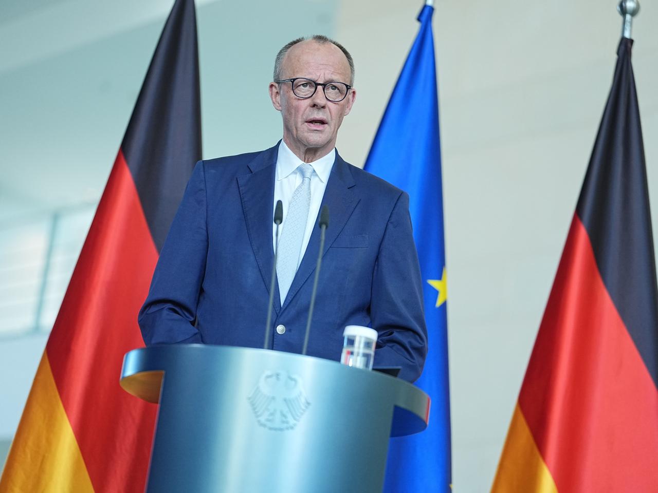 Erklärung Friedrich Merz zu Waffenruhe und wirtschaftlichen Folgen der  Auseinandersetzung zwischen den USA und Iran