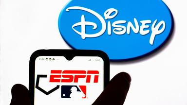 Die Logos von Disney und ESPN