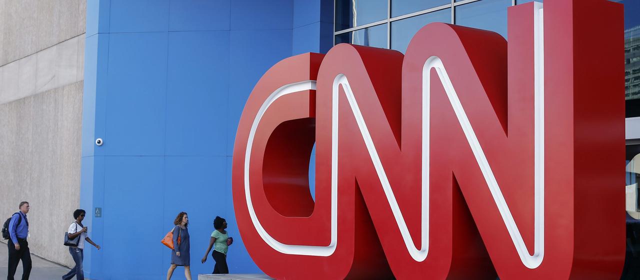 Logo von CNN