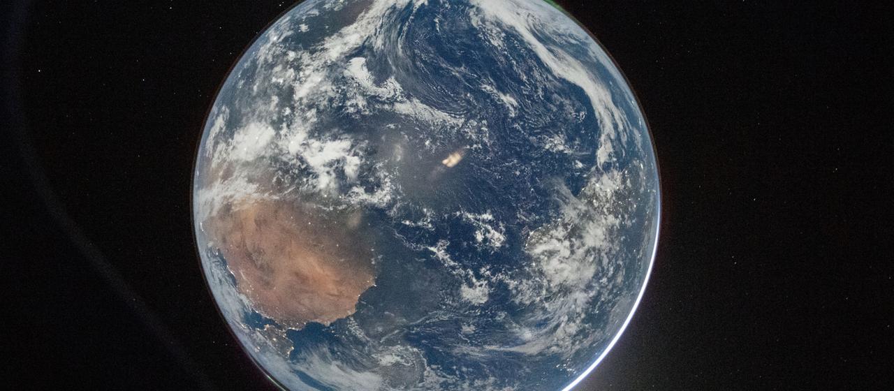 Ein von der NASA zur Verfügung gestelltes Bild zeigt eine Aufnahme der Erde.