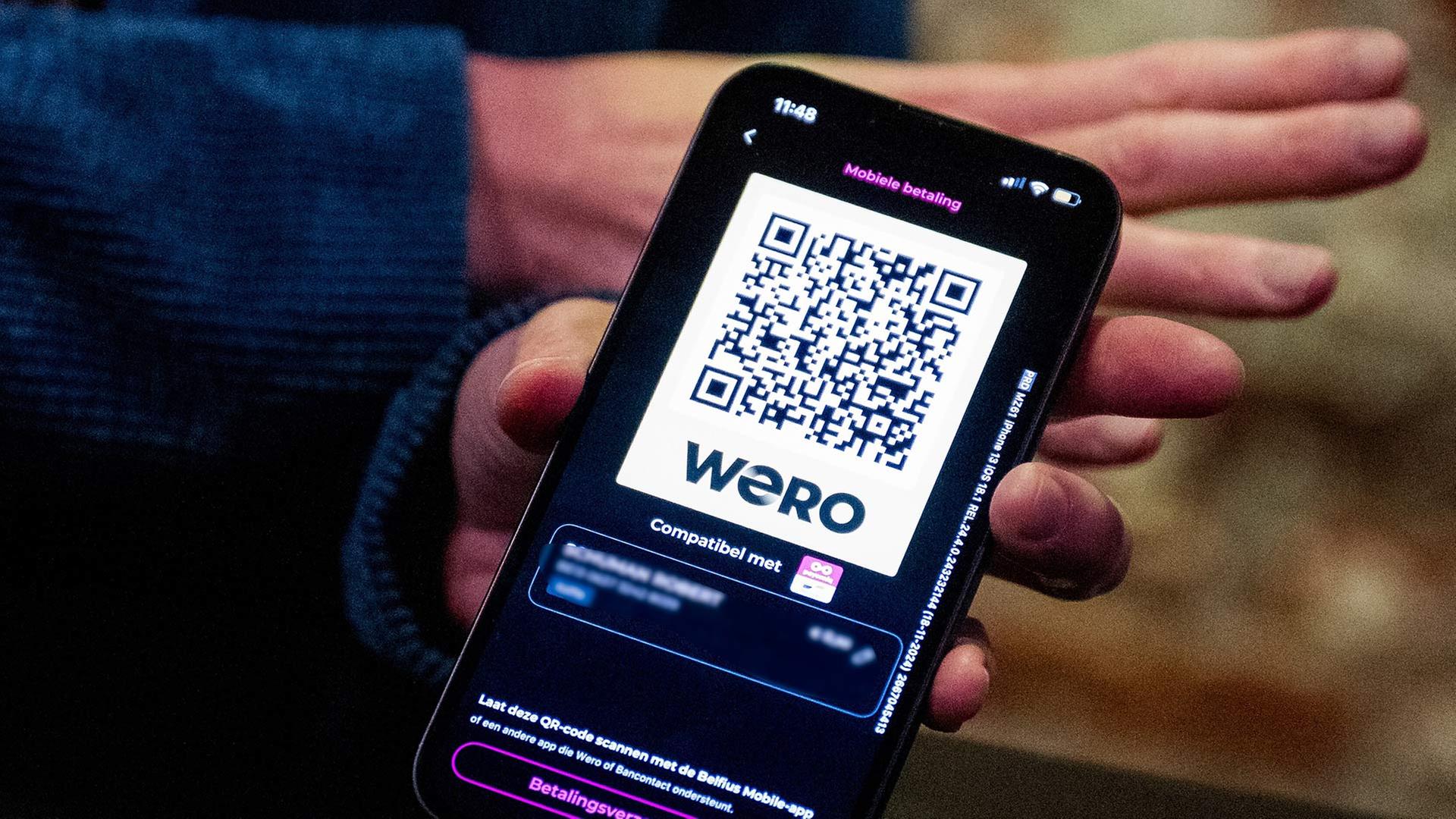 Zahlungsdienst Wero der European Payments Initiative. | picture alliance/dpa/Belga