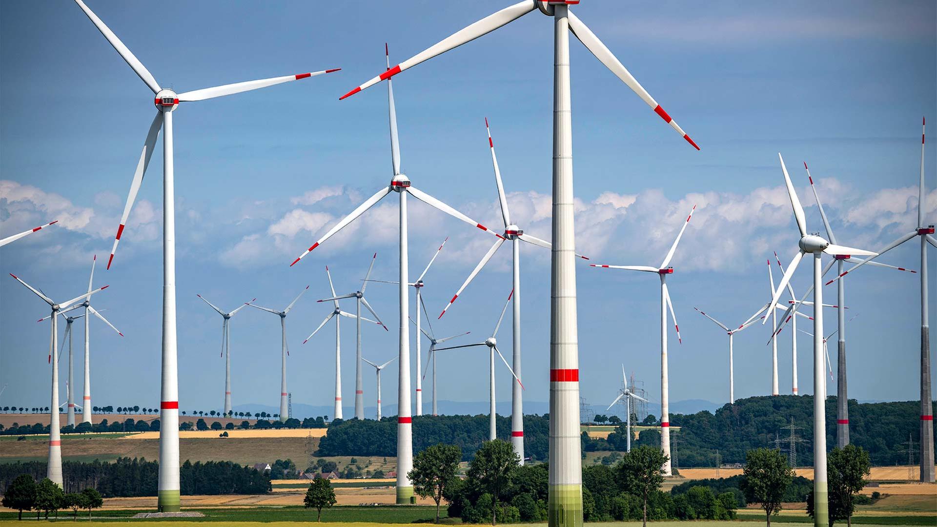 Windpark | picture alliance / Jochen Tack