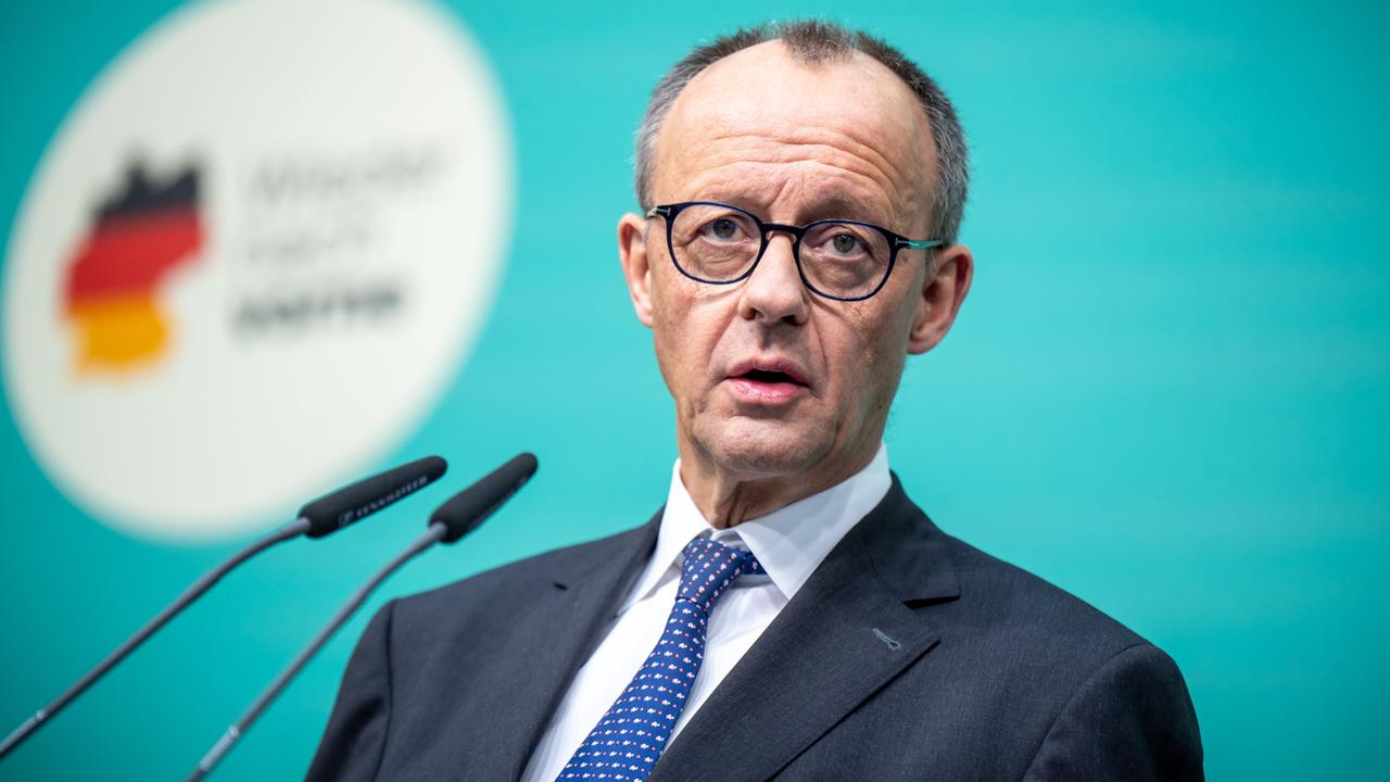 Porträt des Unions-Kanzlerkandidaten Friedrich Merz