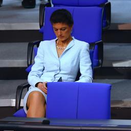 Sahra Wagenknecht im Bundestag.