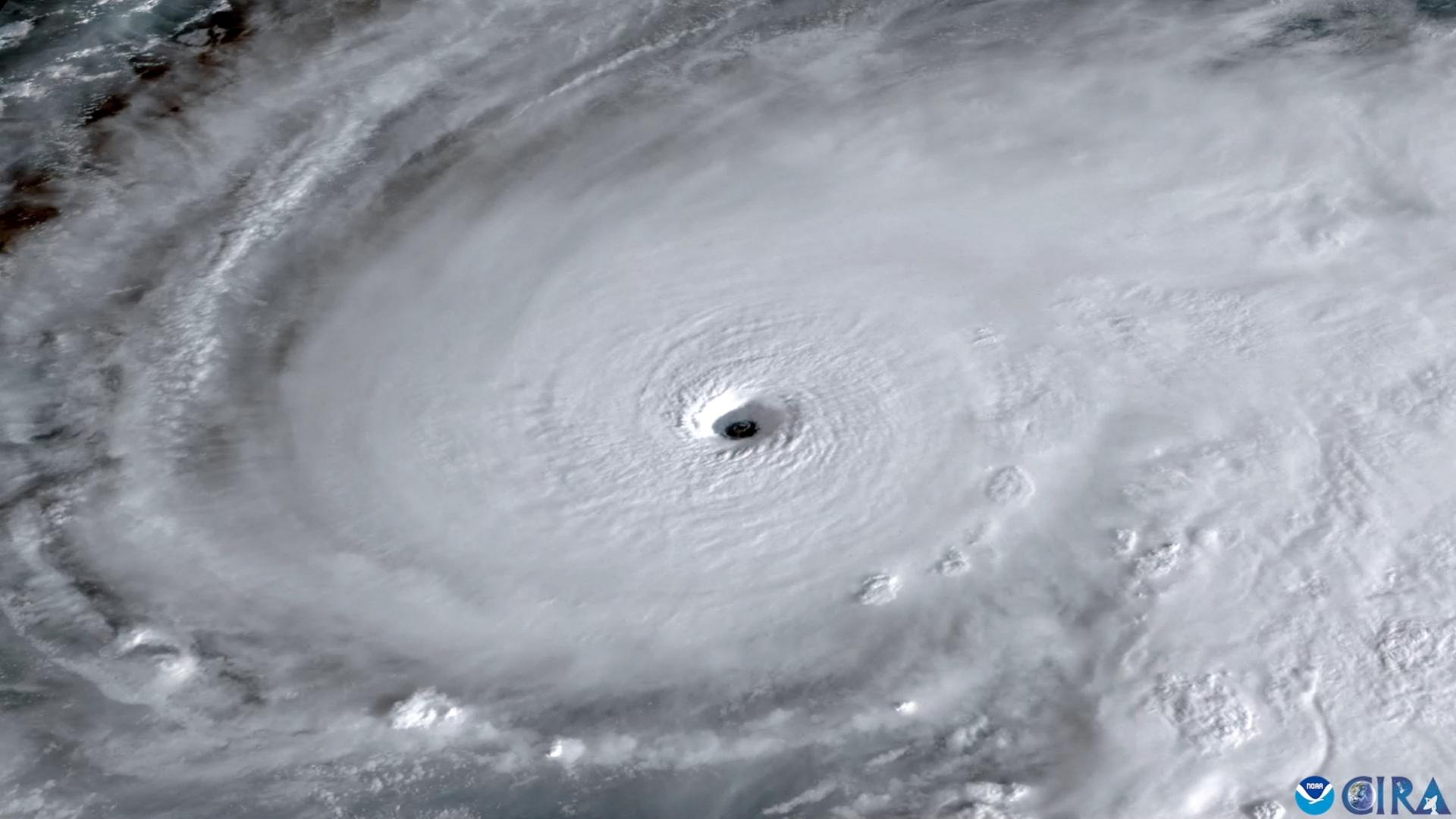 Satellitenaufnahme des Hurrikans | via REUTERS