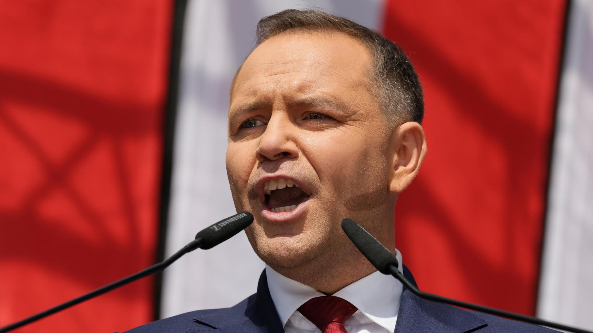 Designierter Präsident: Nawrocki kündigt Widerstand gegen Tusk an | tagesschau.de