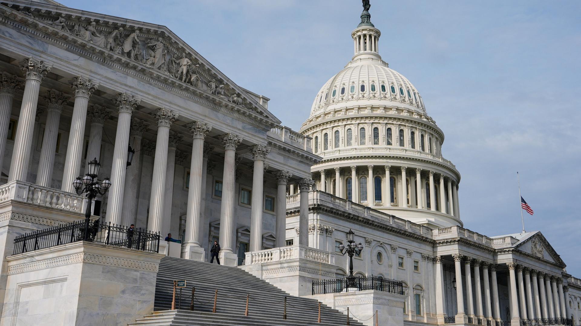 Das US-Kapitol in Washington. | AP