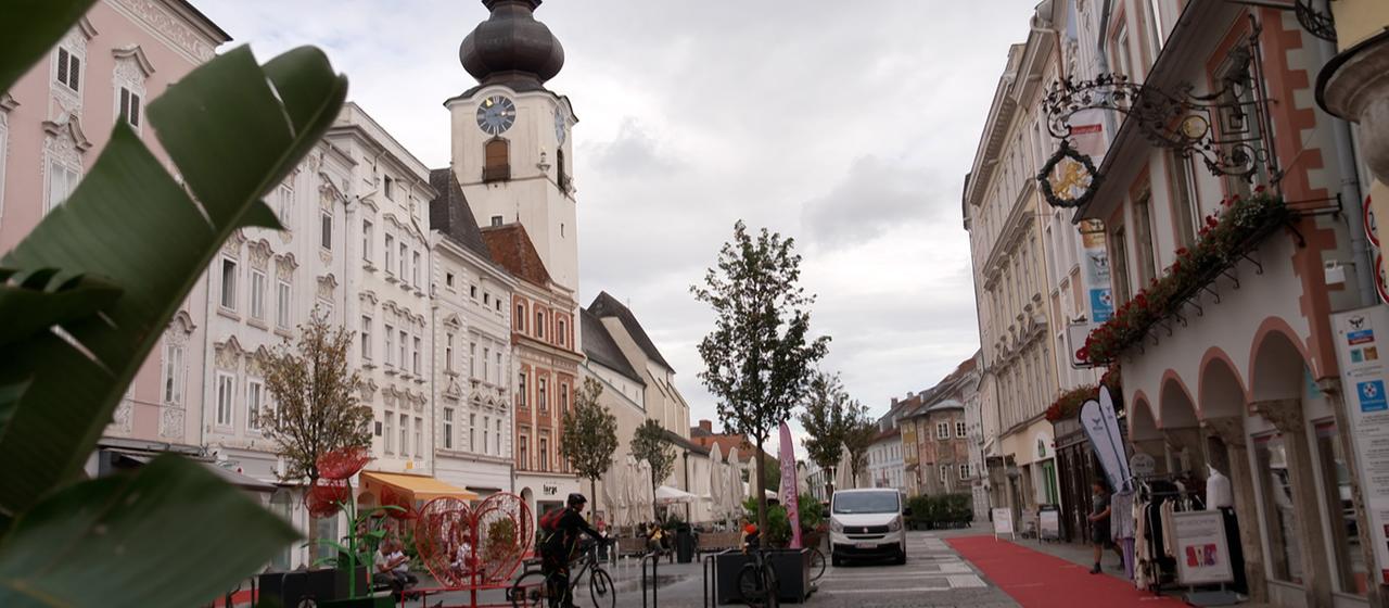 Straße in Wels
