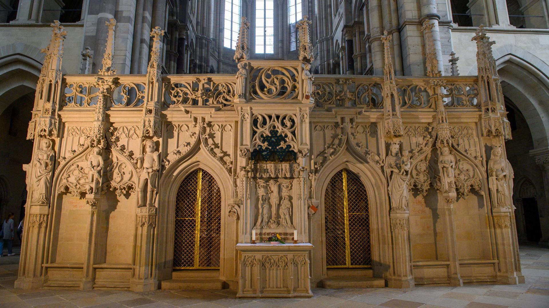 Der Lettner im Magdeburger Dom. | Klaus-Dietmar Gabbert/dpa