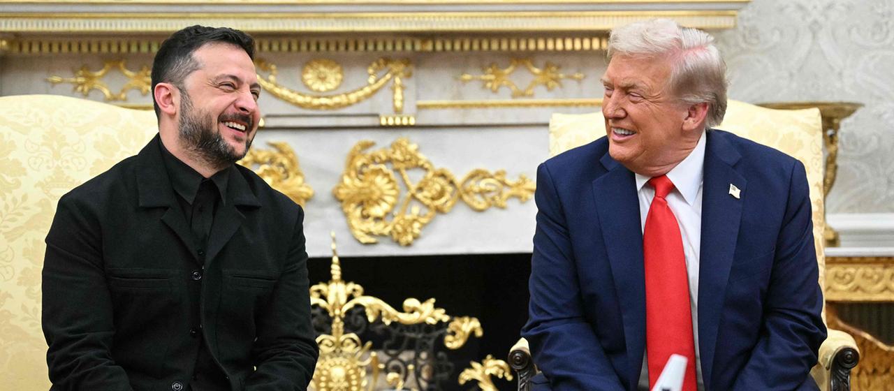 Donald Trump und Wolodymyr Selenskyj | AFP Donald Trump und Wolodymyr Selenskyj