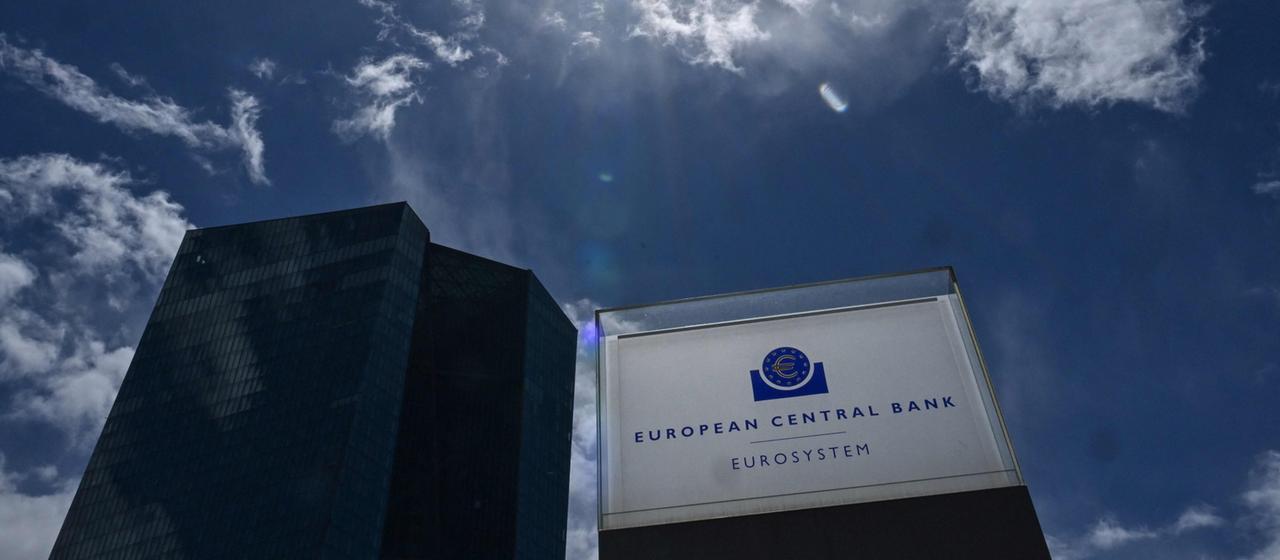 Hauptsitz der Europäischen Zentralbank (EZB) in Frankfurt am Main.