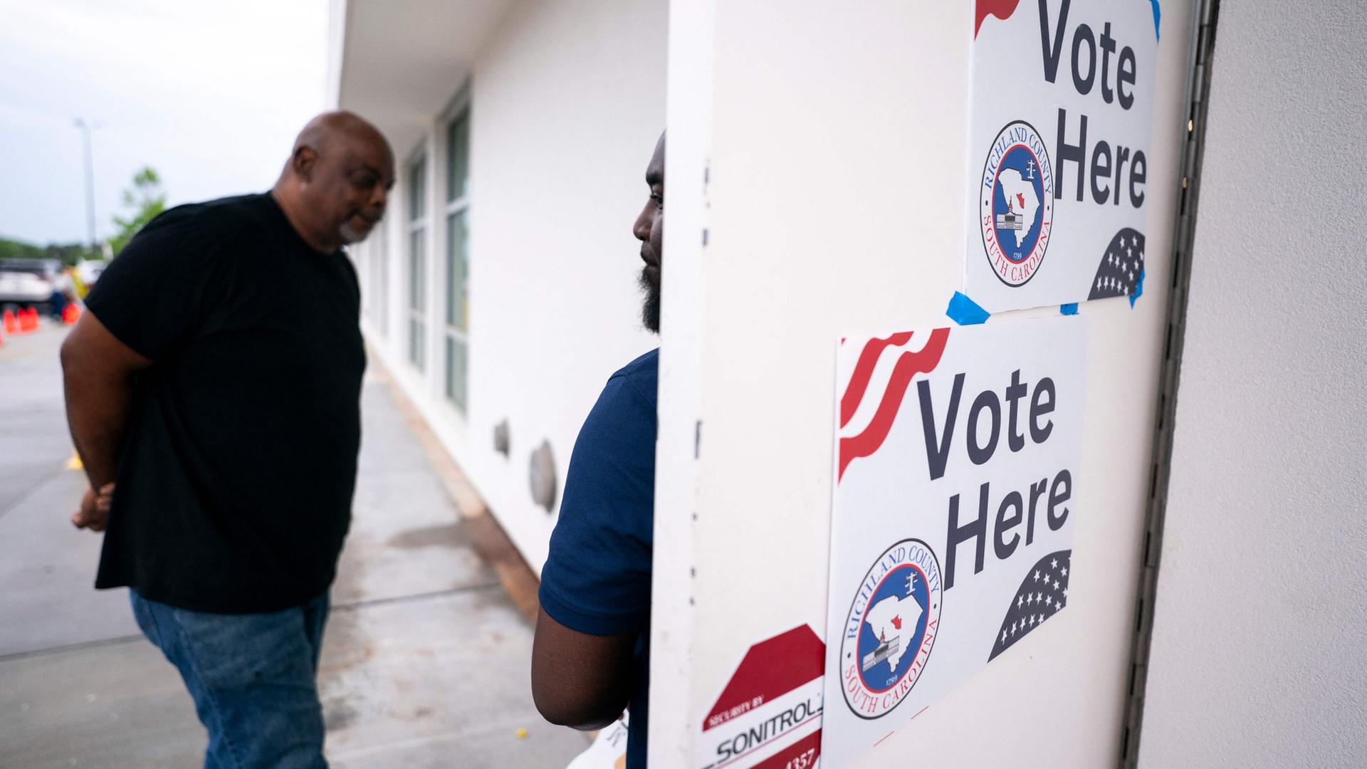 Wählerregistrierung in South Carolina, USA | Getty Images via AFP