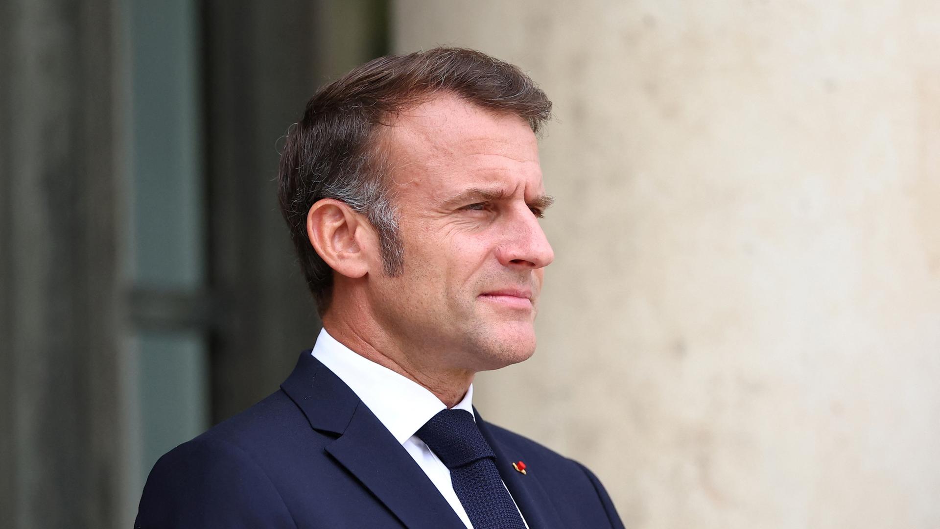 Emmanuel Macron | REUTERS/Abdul Saboor 