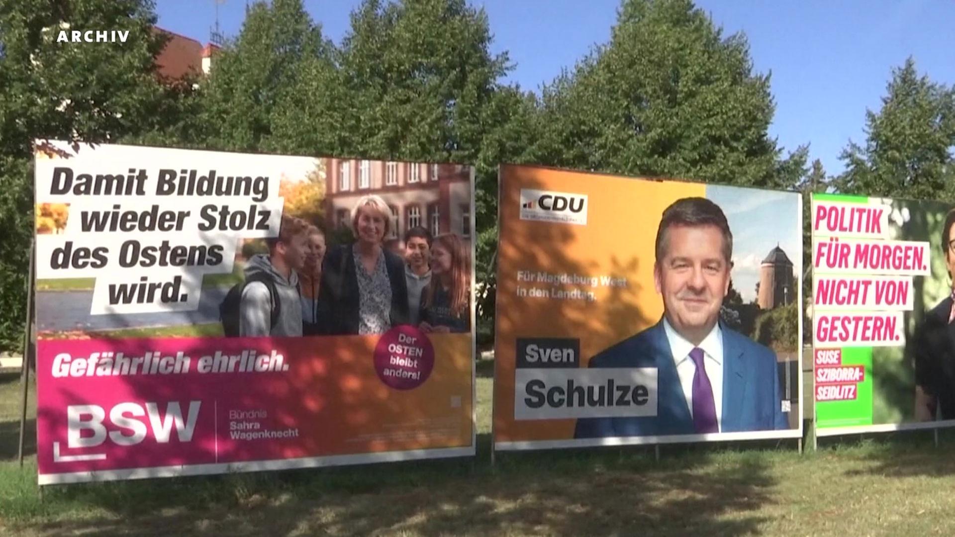 Wahllokale für Landtagswahl in Sachsen-Anhalt öffnen um 8 Uhr