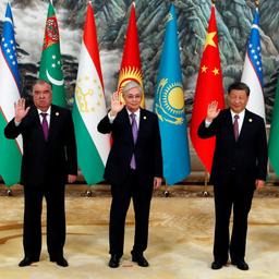 Gruppenfoto beim China-Zentralasien-Gipfel in der chinesischen Stadt Xi'an