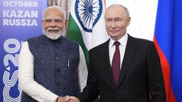 Narendra Modi und Vladimir Putin