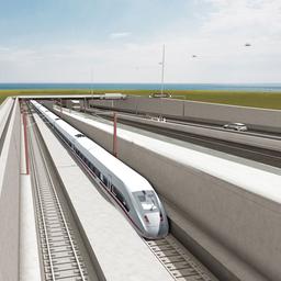 Simulation des Fehmarnbelt-Tunnels