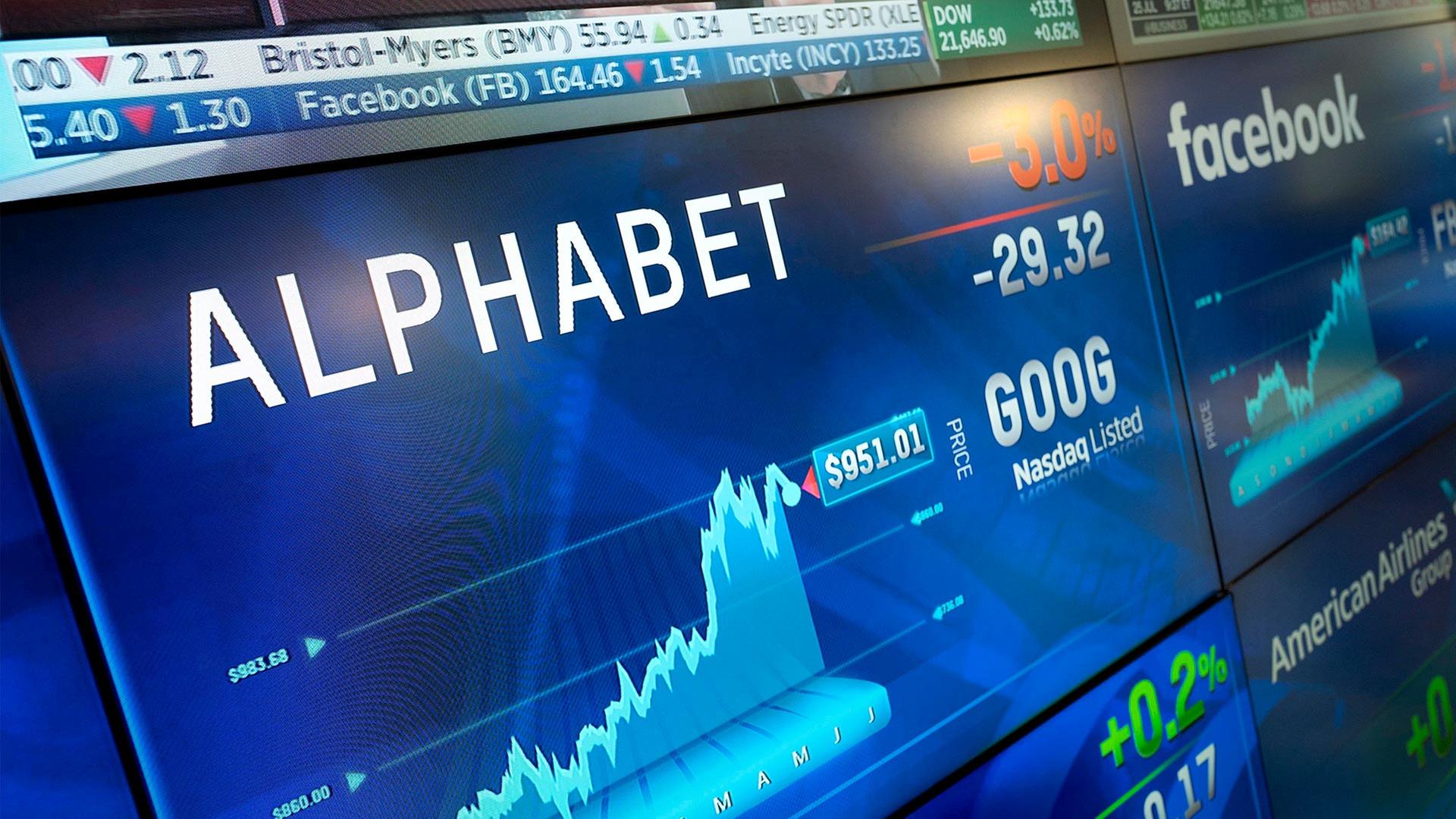 Alphabet-Aktie jetzt im US-Leitindex Dow Jones
