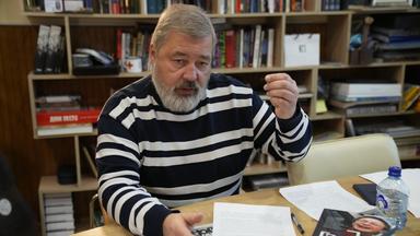 Der Chefredakteuer der Moskauer Zeitung "Nowaja Gaseta", Dmitri Muratow.