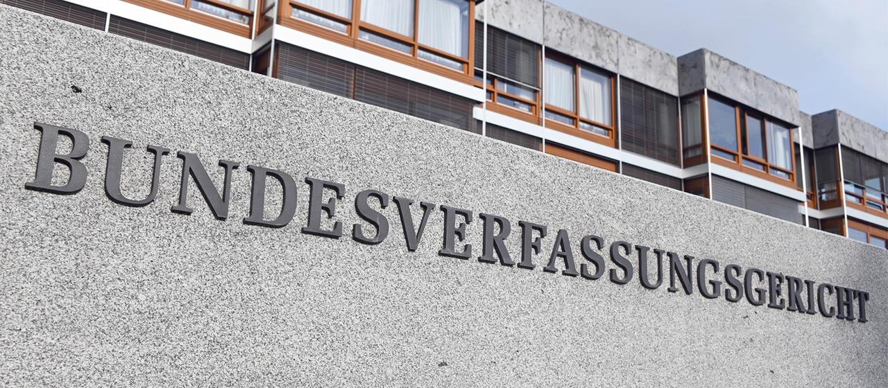 Das Bundesverfassungsgericht in Karlsruhe | dpa Das Bundesverfassungsgericht in Karlsruhe