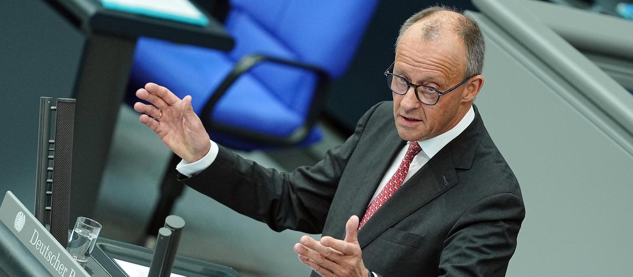 Christoph Mestmacher, ARD Berlin, zur Generaldebatte im Bundestag mit  harter Kritik der AfD