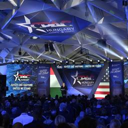 Ungarns Premier spricht zum Auftakt der CPAC-Konferenz in Budapest