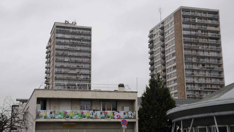 Hochhäuser in Drancy (Frankreich)