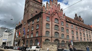 Blick auf das OLG München.