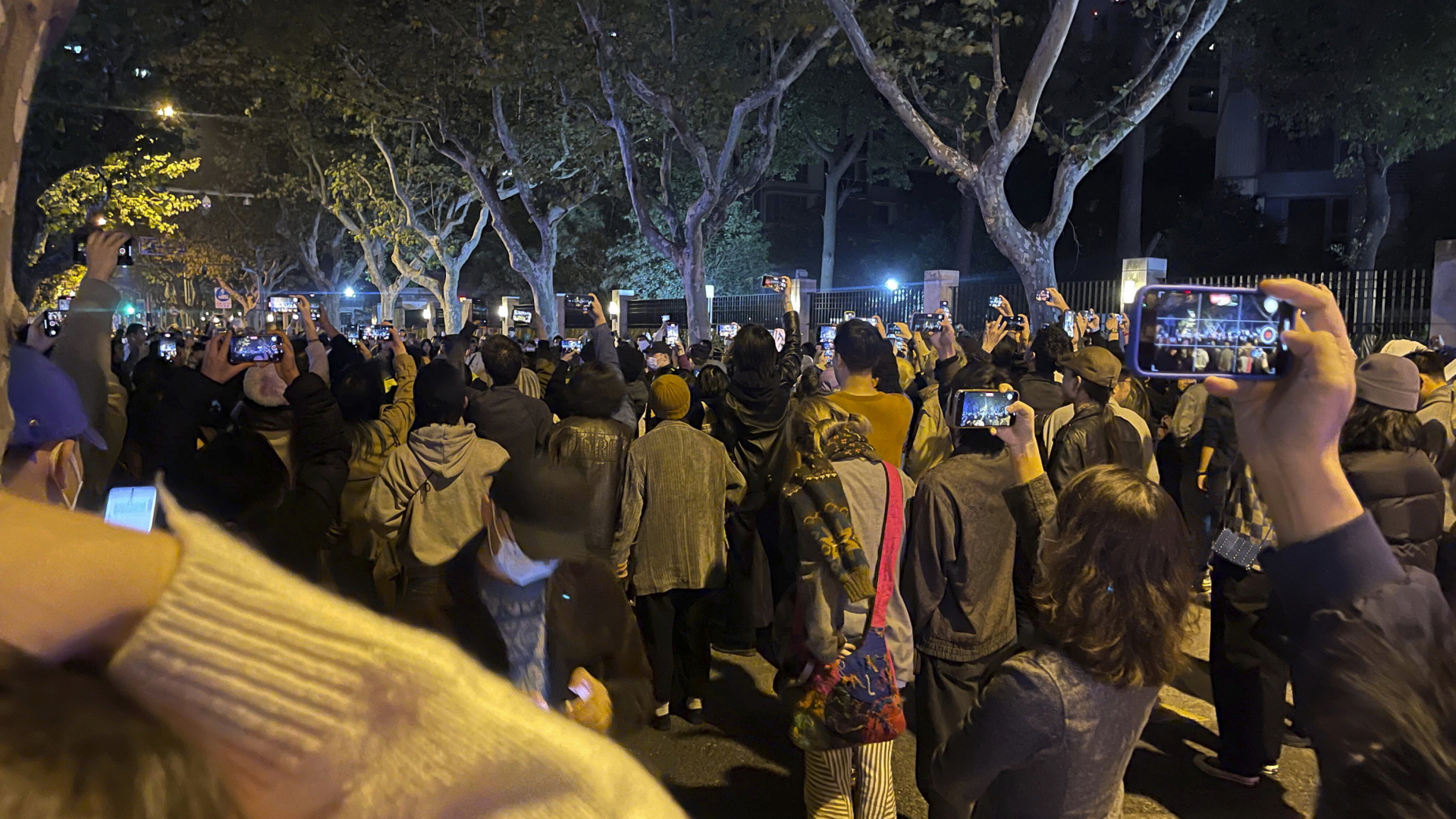 Proest gegen Chinas Null-Covid-Politik