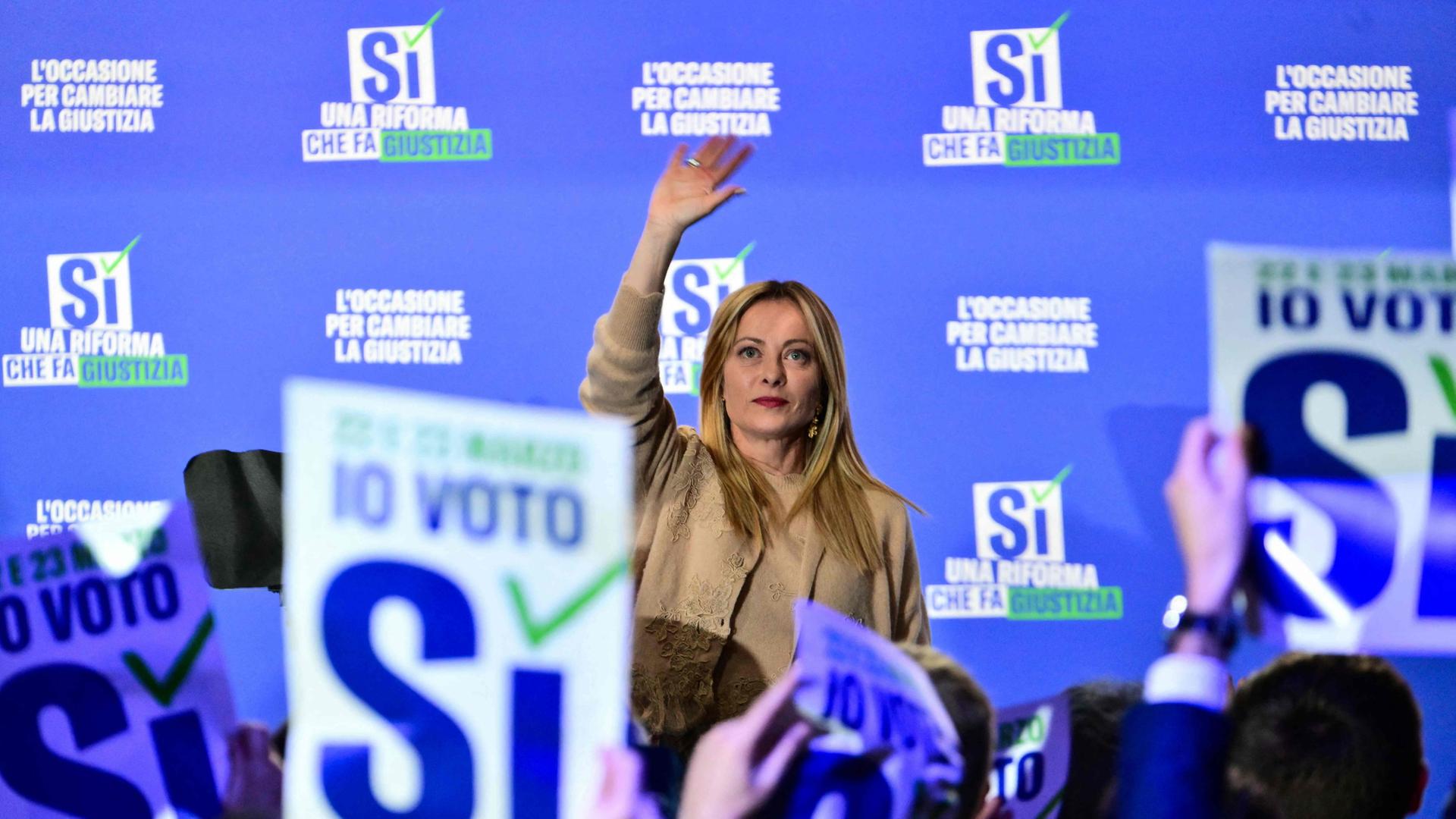 Giorgia Meloni  | AFP