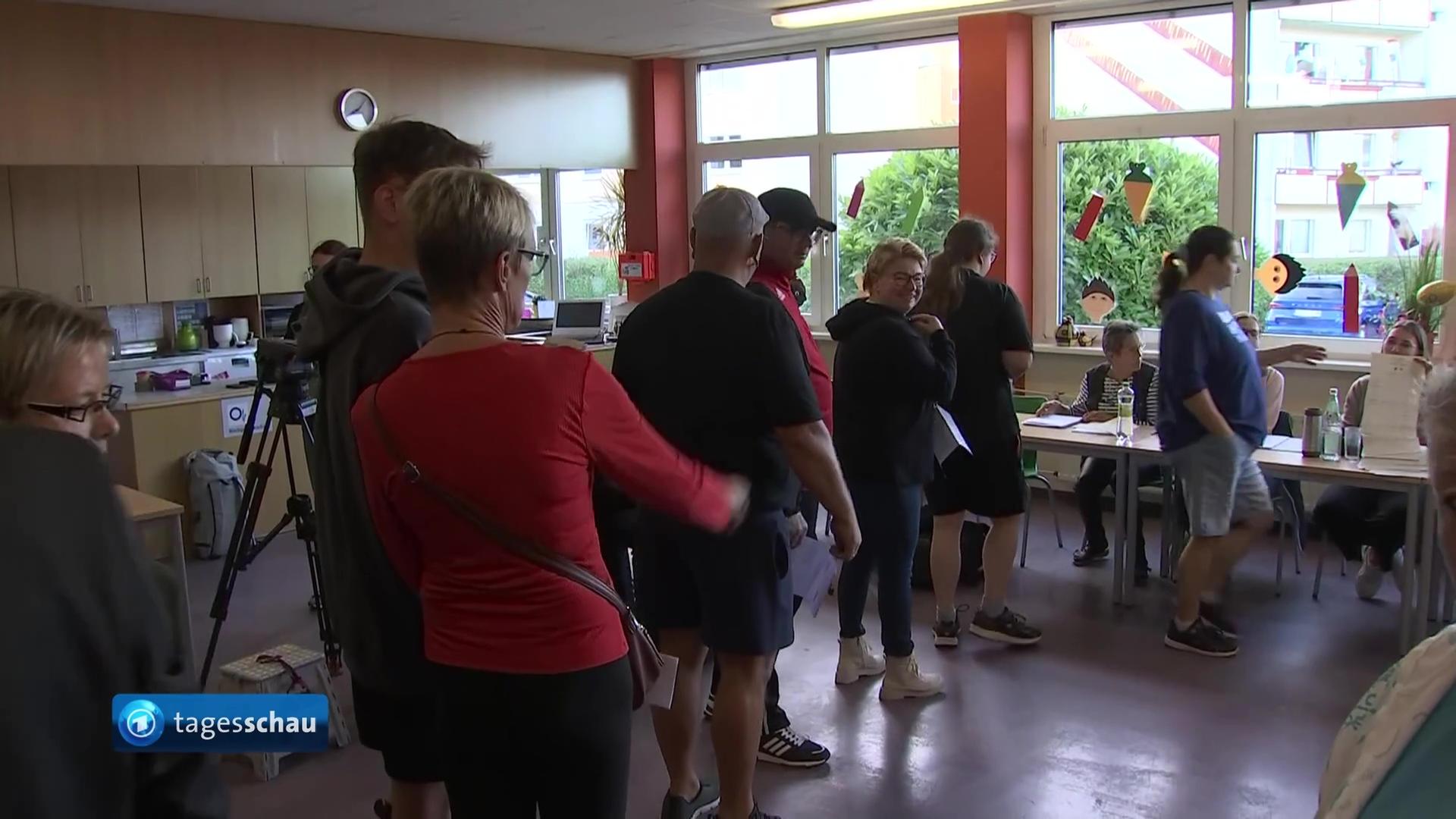 Wahllokale in Sachsen-Anhalt sind geöffnet