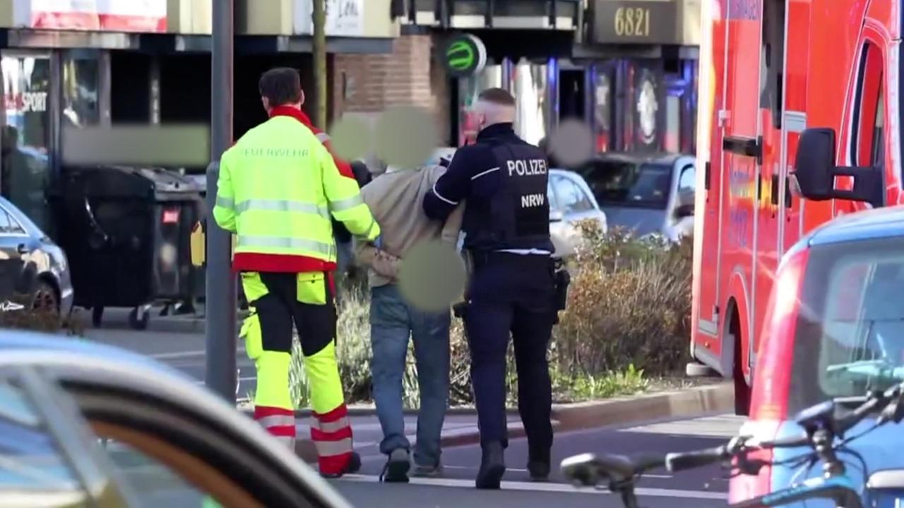 Auslöser wohl Verkehrsunfall: Offenbar Festnahme nach Messerangriff in Solingen
