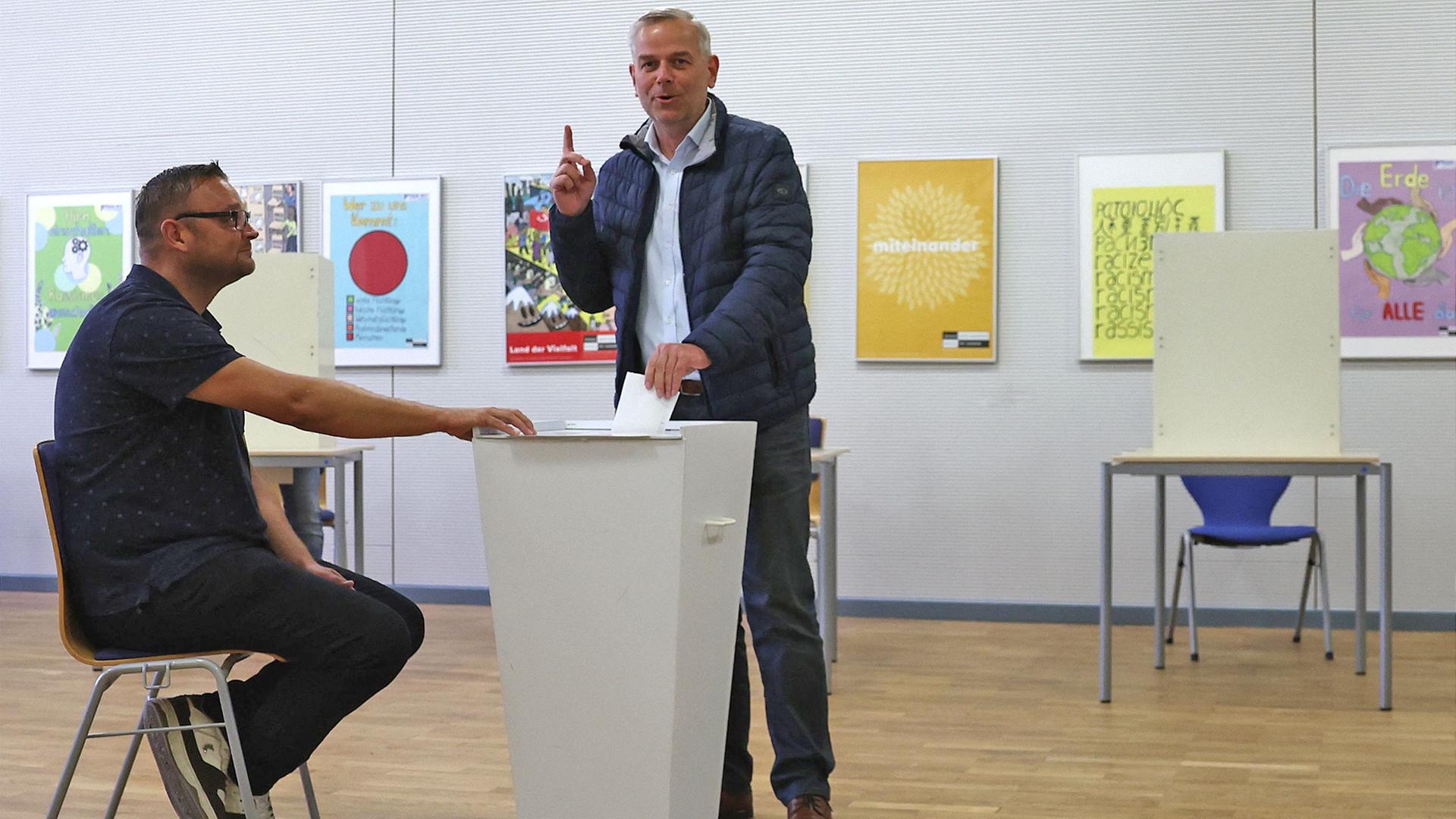++ Liveticker zur Mecklenburg-Vorpommern-Wahl: Holm hat schon abgestimmt++