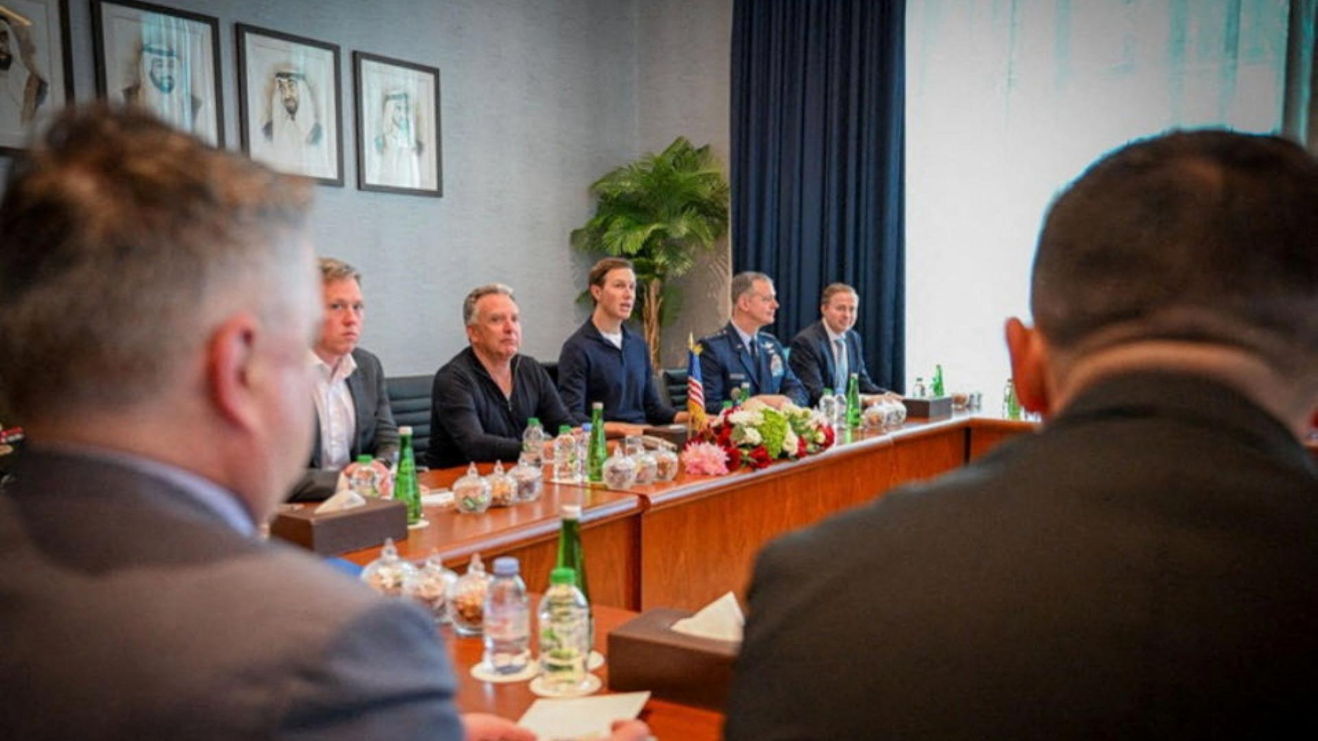 Die US-Delegation bei Verhandlungen in Abu Dhabi am 4. Februar 2026. | via REUTERS