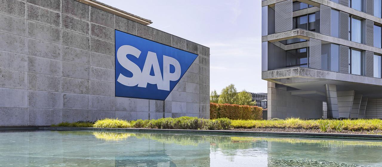 Firmenzentrale des Unternehmen SAP in Walldorf