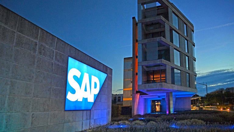 Firmenzentrale des Unternehmen SAP in Walldorf.